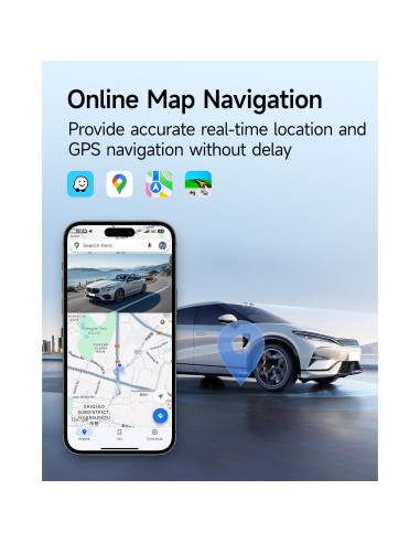 Pantalla Carplay Inalámbrica 11.26" NINEYIN con Cámara 4K