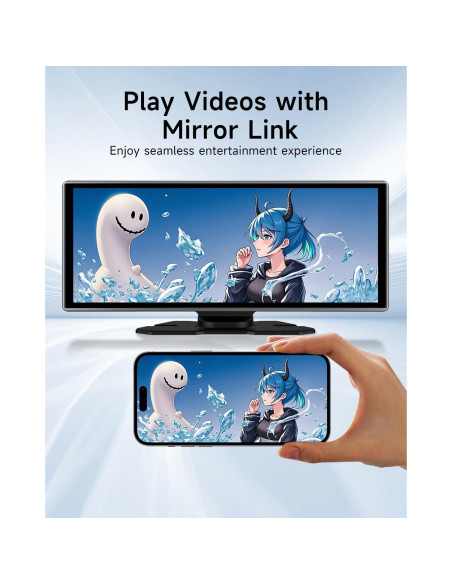 Pantalla Carplay Inalámbrica 11.26" NINEYIN con Cámara 4K