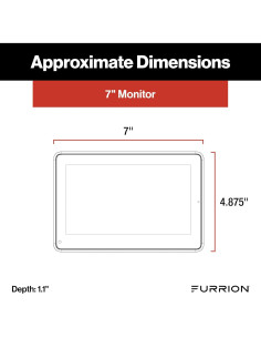 Sistema de Observación Furrion Vision S+ con Monitor 7" y Cámara 2