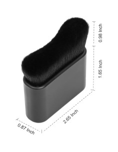 Brocha de Autobronceador UNIMEIX con Cerdas Densas - Negro 2