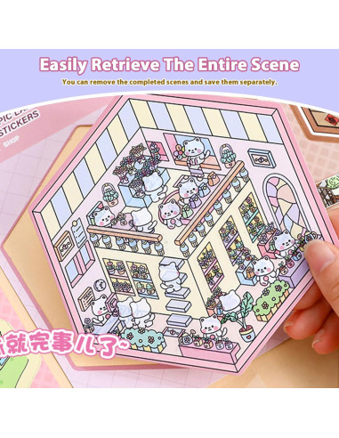 20 Conjuntos de Pegatinas 3D TIYIMIYUXU para Adultos