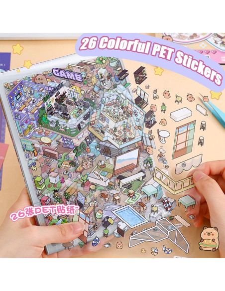 20 Conjuntos de Pegatinas 3D TIYIMIYUXU para Adultos