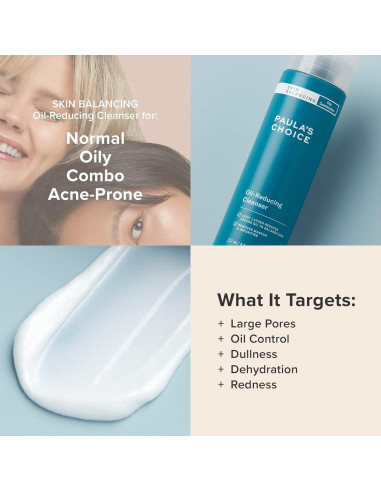 Limpiador Facial Paula's Choice 236 ml Piel Grasa Aloe Coco