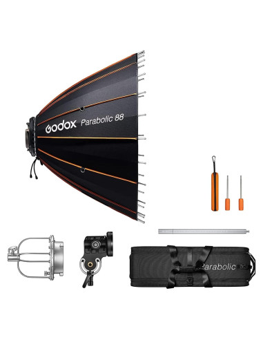 Kit de Iluminación Parabólica Godox 68" (172.72 cm) Profesional