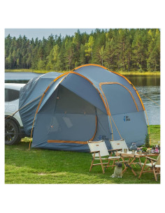 Tienda SUV JOYTUTUS Doble Puerta Impermeable para 6 Personas