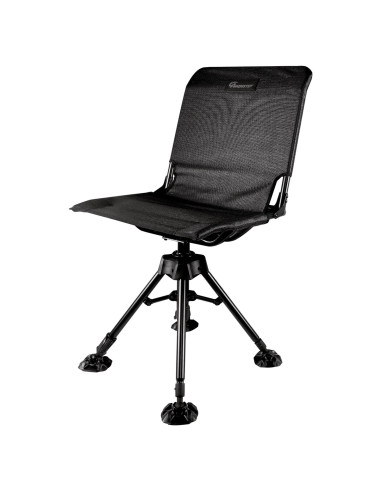 Silla de Caza Plegable Ameristep 360 Silenciosa Negra