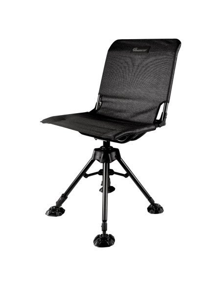 Silla de Caza Plegable Ameristep 360 Silenciosa Negra