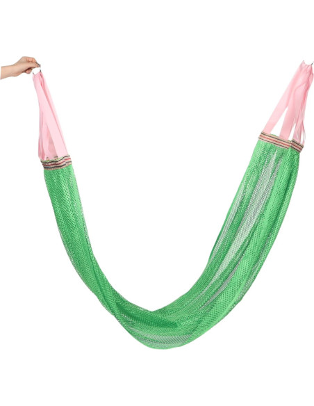 Hamaca Portátil FAVOMOTO Antivuelco Verde 260x130cm Hamaca Portátil FAVOMOTO Antivuelco Verde 260x130cm