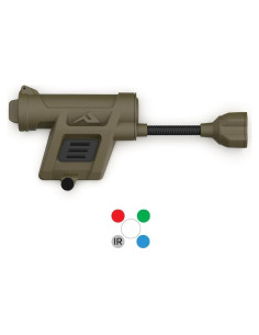 Luz Táctica Princeton Tec Charge X Casco Verde Oliva 100 Lúmenes