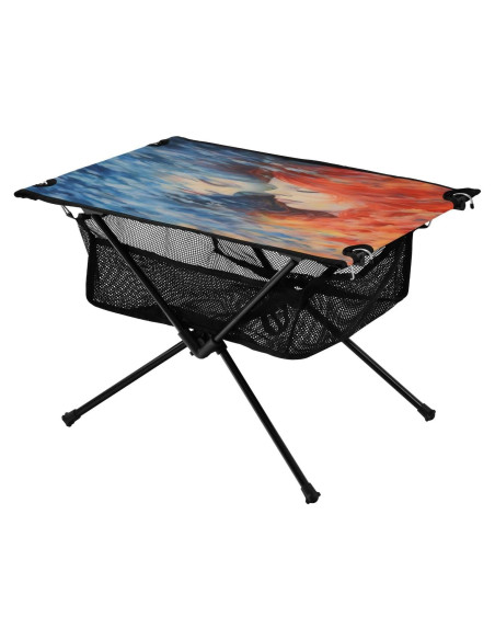 Mesa de Camping Plegable GOODOLD 60x40cm Ligera y Portátil Mesa de Camping Plegable GOODOLD 60x40cm Ligera y Portátil