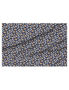 Tela de Algodón Spoonflower Aventura Malvaviscos 107 cm