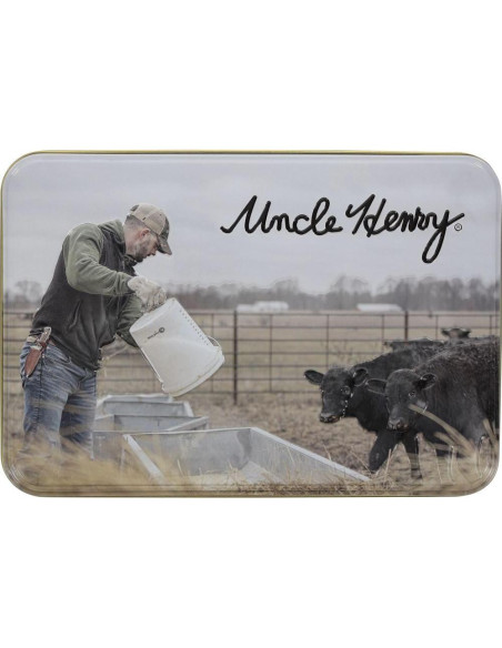 Cuchillo Fijo Tío Henry SCHP1200445 con Cartera de Cuero