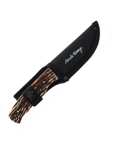 Cuchillo Fijo Tío Henry SCHP1200445 con Cartera de Cuero