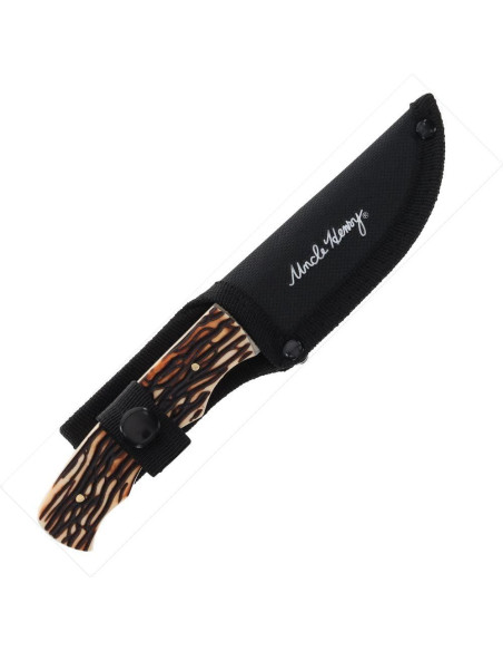 Cuchillo Fijo Tío Henry SCHP1200445 con Cartera de Cuero