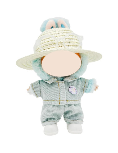 Conjunto de Ropa para Muñeca Labubu 15-17cm - 5 Piezas