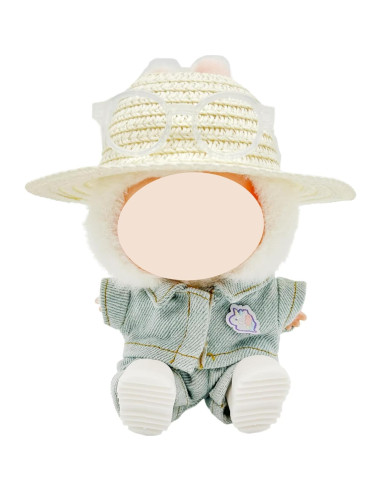 Conjunto de Ropa para Muñeca Labubu 15-17cm - 5 Piezas