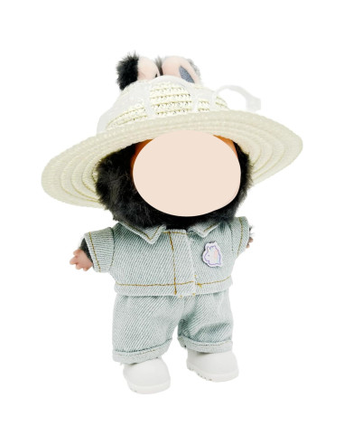 Conjunto de Ropa para Muñeca Labubu 15-17cm - 5 Piezas