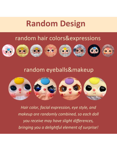 Muñeca de Peluche CALEMBOU Caja Sorpresa 13 cm Kawaii