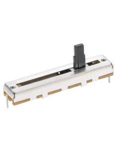 Potenciómetro Lineal uxcell B10K 45mm para Regulación de Volumen