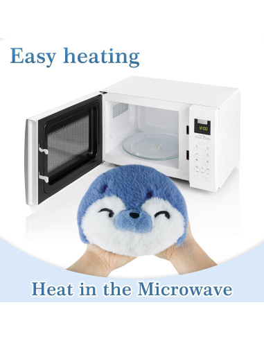 Animal de Peluche Calentable Ayehe Foca con Aroma a Lavanda