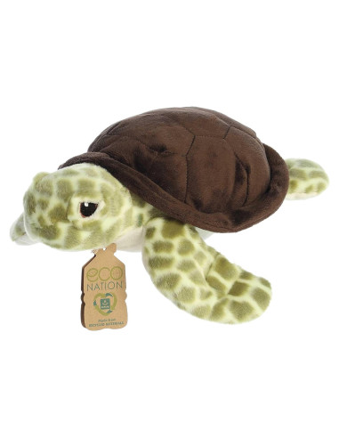 Peluche Tortuga Marina Aurora Eco Hugs 30.48 cm Verde