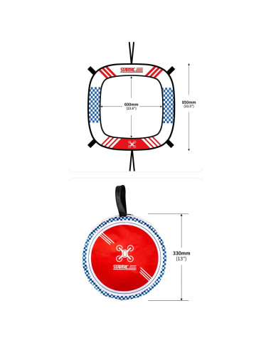 5 Puertas de Carreras FPV Uneeruiqy para Drones DJI Avata
