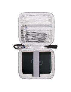 Funda de Viaje Worfty para Cámara Logitech Mevo Start - Negro-Gris