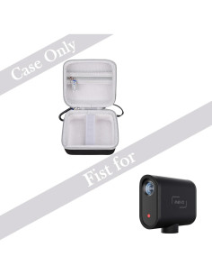 Funda de Viaje Worfty para Cámara Logitech Mevo Start - Negro-Gris 2