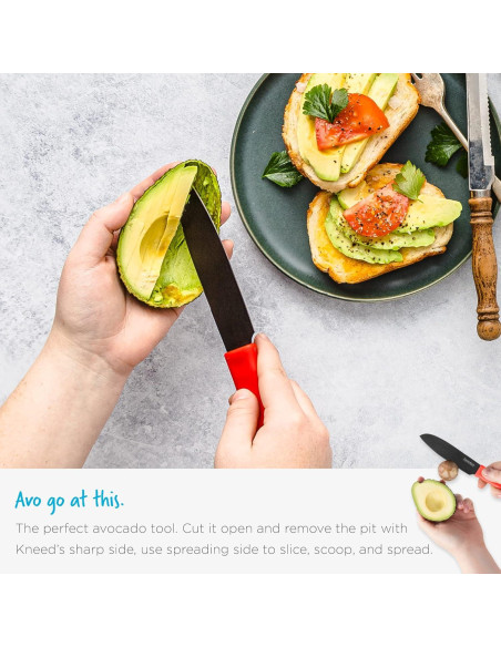 Cuchillo de Pelar Dreamfarm DFKD5110 11.43 cm Negro con Funda