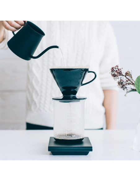 Tetera de Goteo Hario Modelo Kasuya 300ml Negro Mate