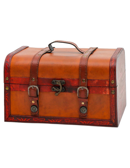 Cofre Decorativo de Madera Innovaciones Trademark 31.75 cm Cofre Decorativo de Madera Innovaciones Trademark 31.75 cm