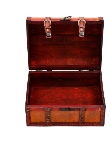 Cofre Decorativo de Madera Innovaciones Trademark 31.75 cm