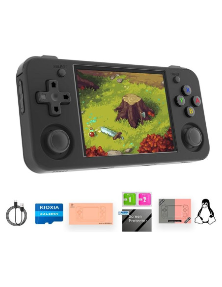 Consola de juegos portátil Anbernic RG35XX H 64GB pantalla IPS