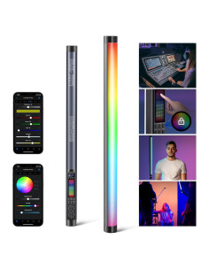 Tubo de Luz LED RGB NEEWER TL60, 20W, Control APP, 2500-10000K