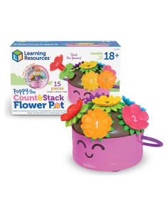 Juguete de Habilidades Motoras Learning Resources Poppy 15 Piezas