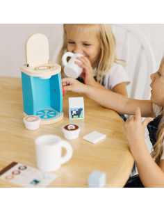 Juego de Café de Madera Melissa & Doug para Niños 3-6 Años 2