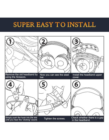 Funda de diadema SOULWIT para Bose QuietComfort 45 y SE - Humo blanco