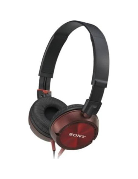 Auriculares Sony MDR-ZX300 Rojo, 30 mm, Cerrados, 1.2 m Auriculares Sony MDR-ZX300 Rojo, 30 mm, Cerrados, 1.2 m