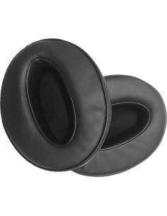 Almohadillas de Reemplazo INF para Auriculares Sennheiser HD4.50/HD4.40, 1 Par de Cuero Artificial con Espuma de Memoria 2