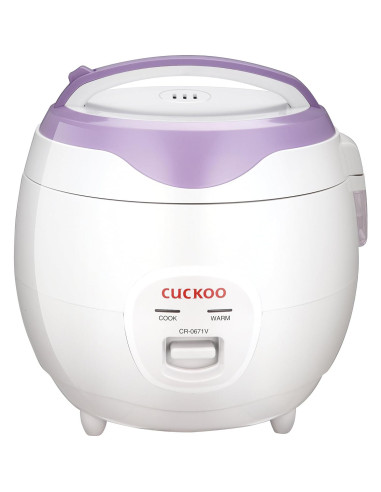 Cocedor de Arroz Eléctrico Cuckoo CR-0671V 3L Violeta/Blanco