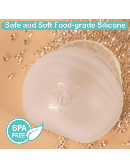 Colector de Leche Materna BumbleBee 90ml Silicona Reutilizable