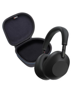 Auriculares Inalámbricos Sony WH-1000XM6 con Estuche gSport Negro