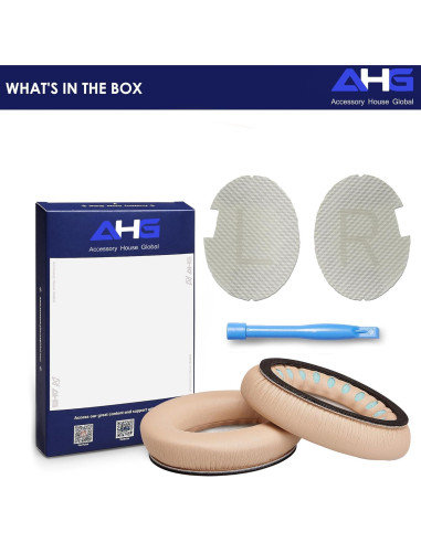 Almohadillas de Repuesto AHG para Bose SoundLink AE2 Beige