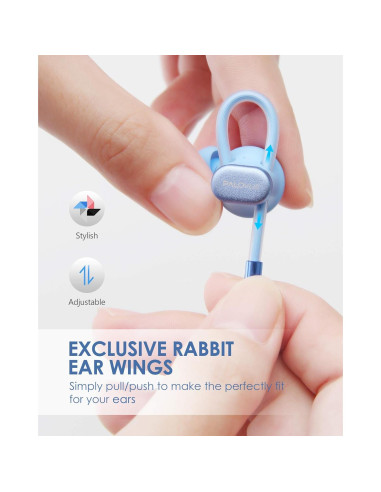 Auriculares Lightning PALOVUE NeoFlow Color Azul MFi