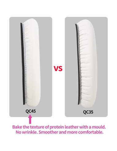 Almohadillas de Reemplazo Earrock para Bose QC45 QC35 II - Cuero