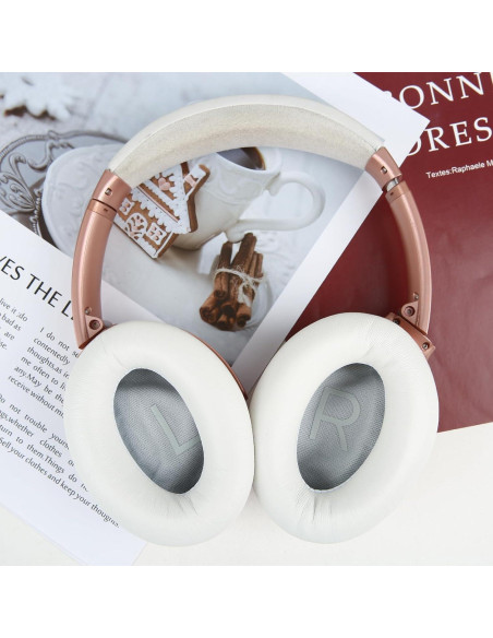 Almohadillas de Reemplazo Earrock para Bose QC45 QC35 II - Cuero