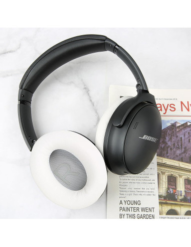 Almohadillas de Reemplazo Earrock para Bose QC45 QC35 II - Cuero