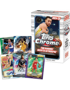 Caja de Valor Baloncesto Topps Chrome 2024-25 - 32 Tarjetas 2