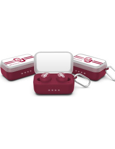 Auriculares Inalámbricos SOAR NCAA Oklahoma Sooners Bluetooth 5.0 2