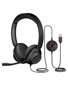 Auriculares USB Cyber Acoustics HS-1500USB ANC y ENC